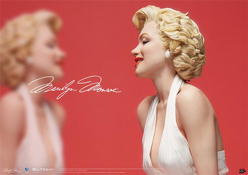 MARILYN MONROE SUPERB SCALE STATUE