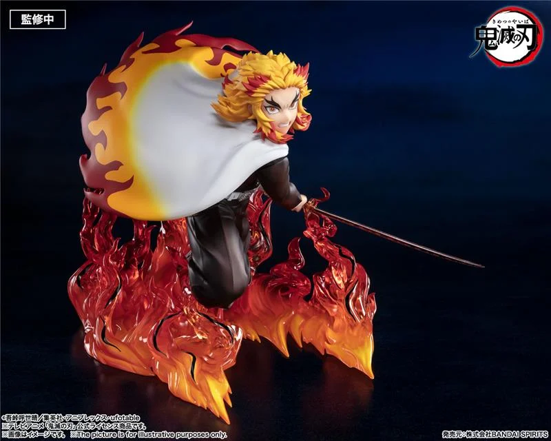 FIGUARTS ZERO - DEMON SLAYER KYOJURO FLAME STATUE