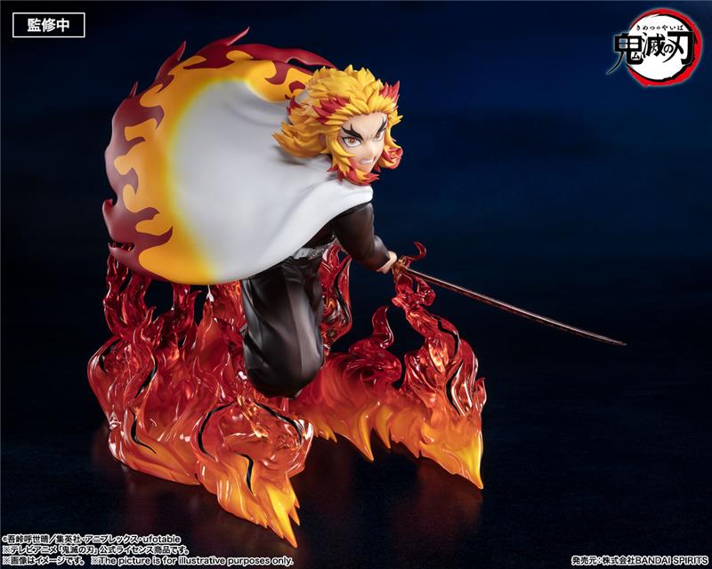 FIGUARTS ZERO - DEMON SLAYER KYOJURO FLAME STATUE
