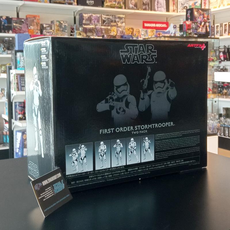 STAR WARS STORMTROOPER FIRST ORDER 2PK STATUE (OCCASIONE STOCK)