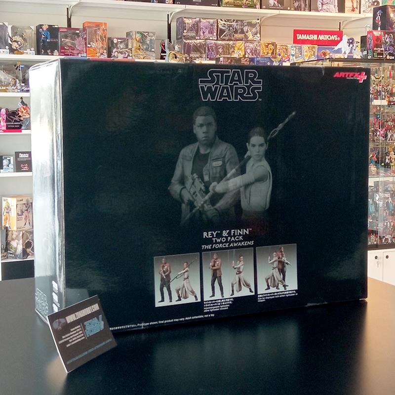 STAR WARS EP. VII - REY & FINN ARTFX+ 2PCK (OCCASIONE STOCK)