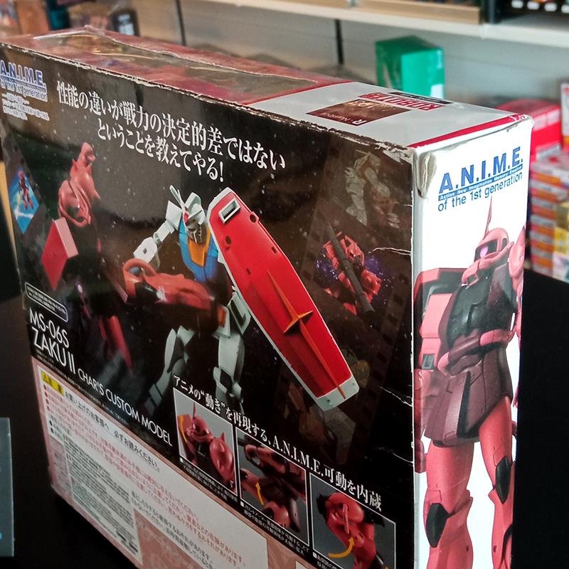 ROBOT SPIRITS ZAKU II CHAR ANIME VER (OCCASIONE STOCK)