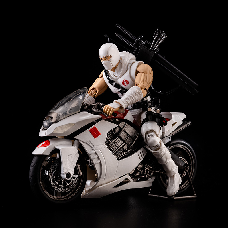 GI JOE STORM SHADOW MOTORCYCLE MODEL KIT