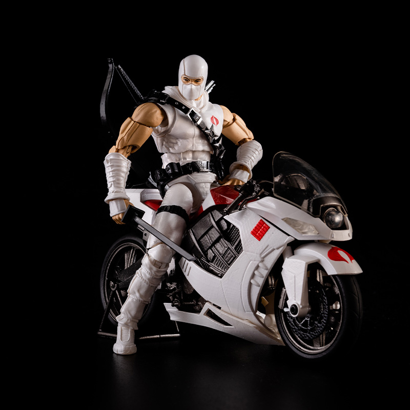GI JOE STORM SHADOW MOTORCYCLE MODEL KIT