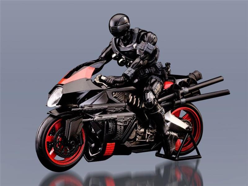 GI JOE SNAKE EYE SPEED CYCLE MODEL KIT