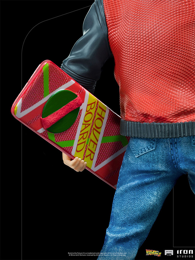 1/10 IRON STUDIOS - BTTF 2 MARTY MCFLY IN ALLEY ART STATUE