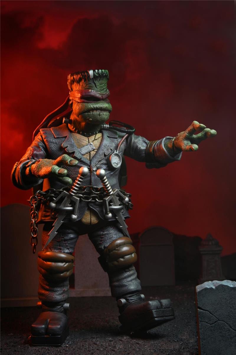 NECA - UNIV MONS X TMNT RAPHAEL FRANKENSTEIN