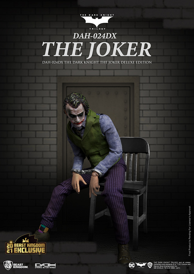 DAH - BATMAN DARK KNIGHT JOKER DLX