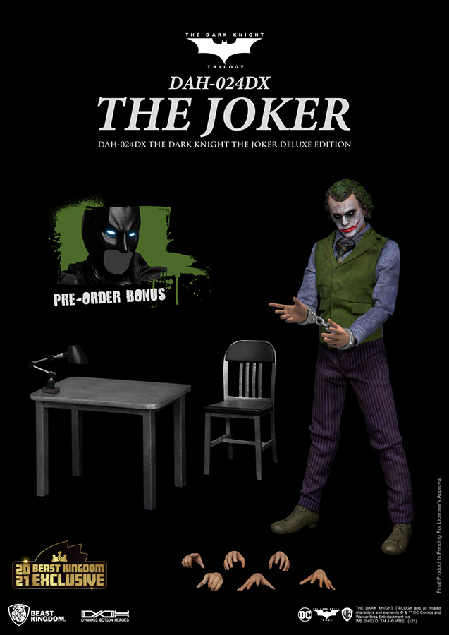 DAH - BATMAN DARK KNIGHT JOKER DLX