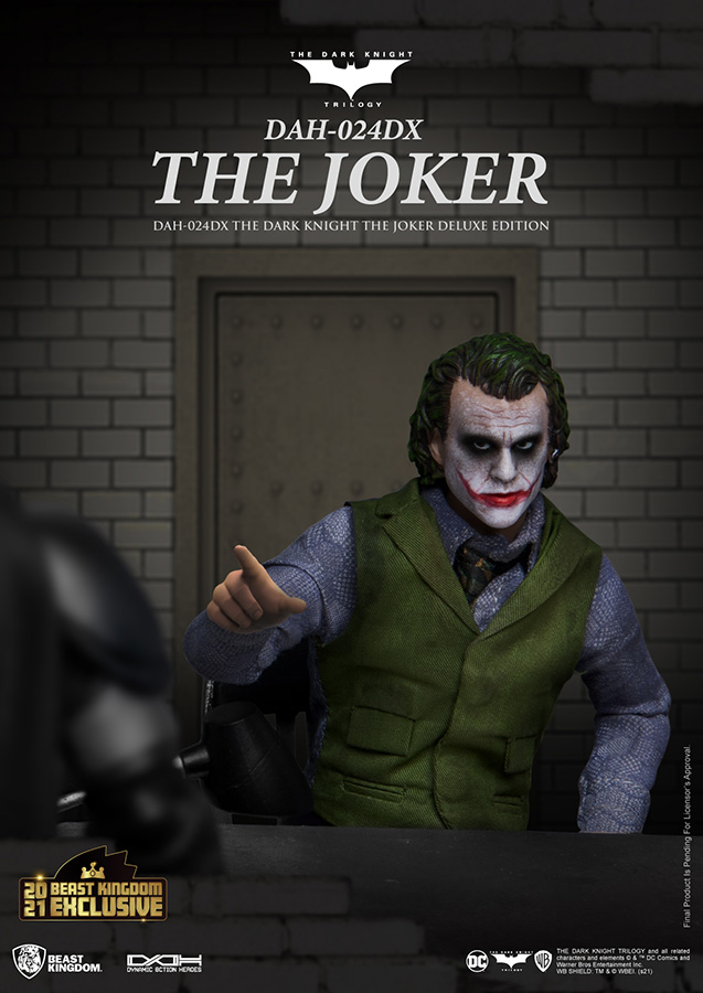 DAH - BATMAN DARK KNIGHT JOKER DLX