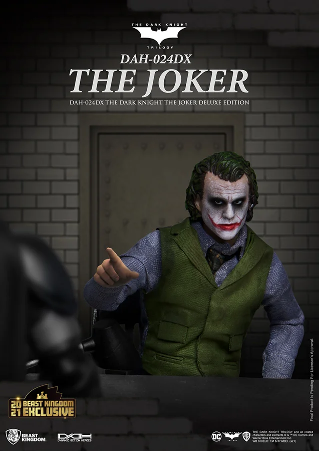 DAH - BATMAN DARK KNIGHT JOKER DLX
