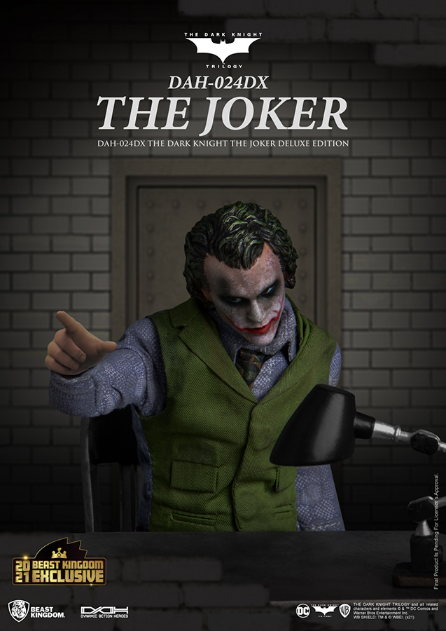 DAH - BATMAN DARK KNIGHT JOKER DLX