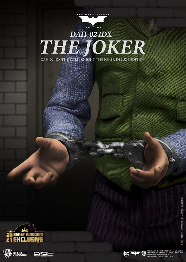 DAH - BATMAN DARK KNIGHT JOKER DLX