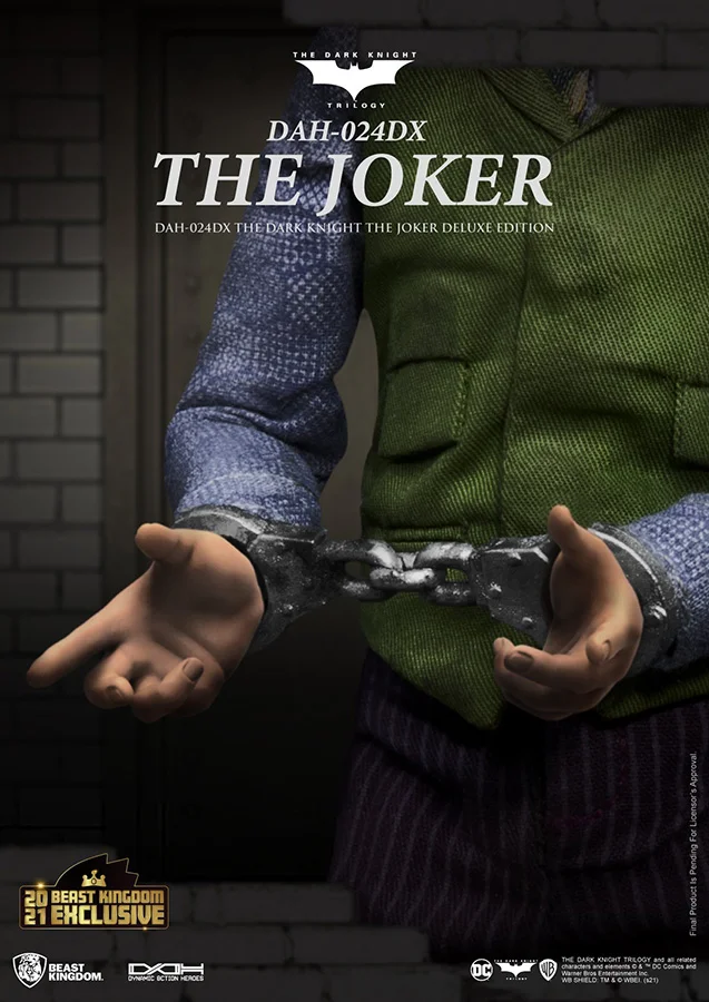 DAH - BATMAN DARK KNIGHT JOKER DLX