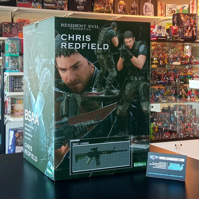 RESIDENT EVIL VEND - CHRIS REDFIELD ARTFX (OCCASIONE STOCK)