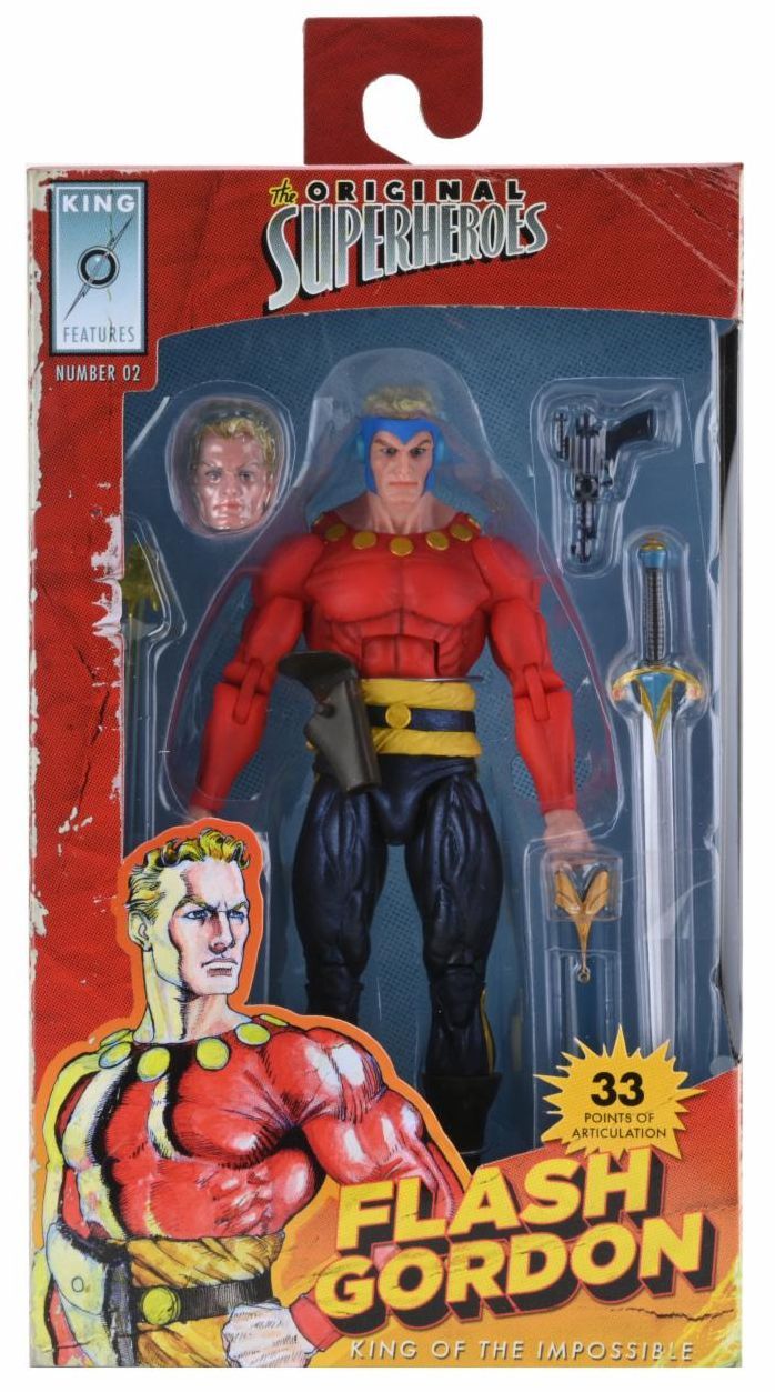 NECA - KING FEATURES ORIG SUPERHEROES S1 SET (3)