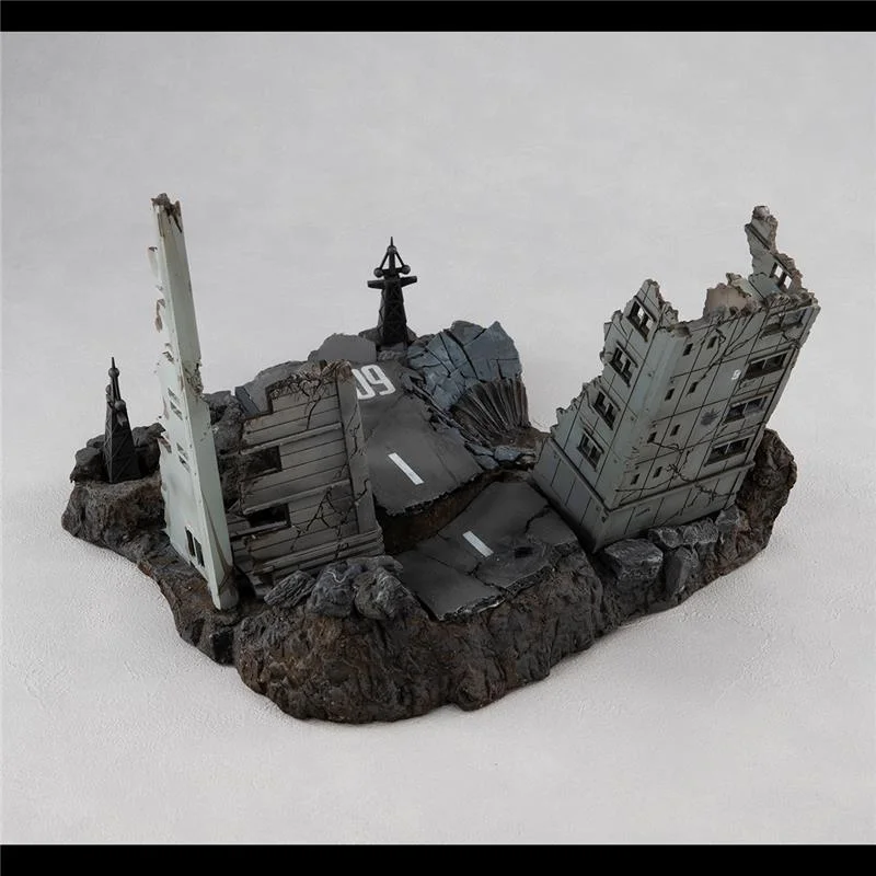 MS GUNDAM G STRUCTURE RUINS DIORAMA