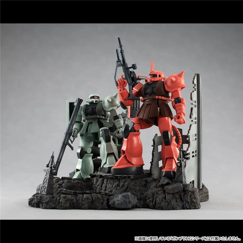 MS GUNDAM G STRUCTURE RUINS DIORAMA