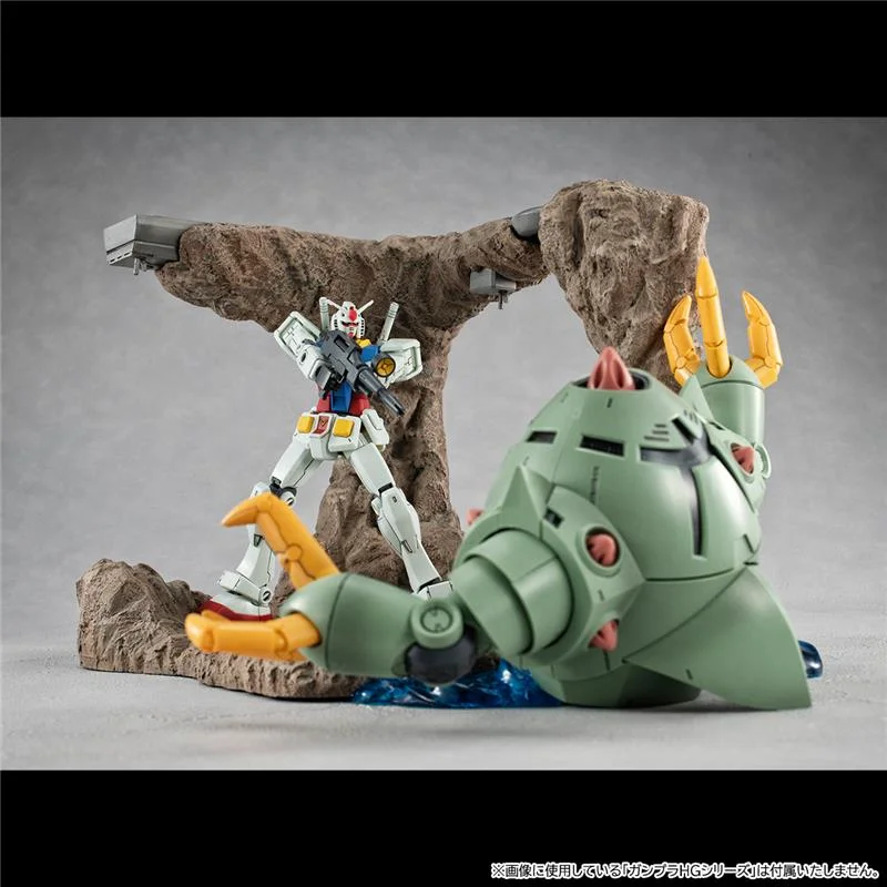 MS GUNDAM G STRUCTURE TRAGEDY DIORAMA