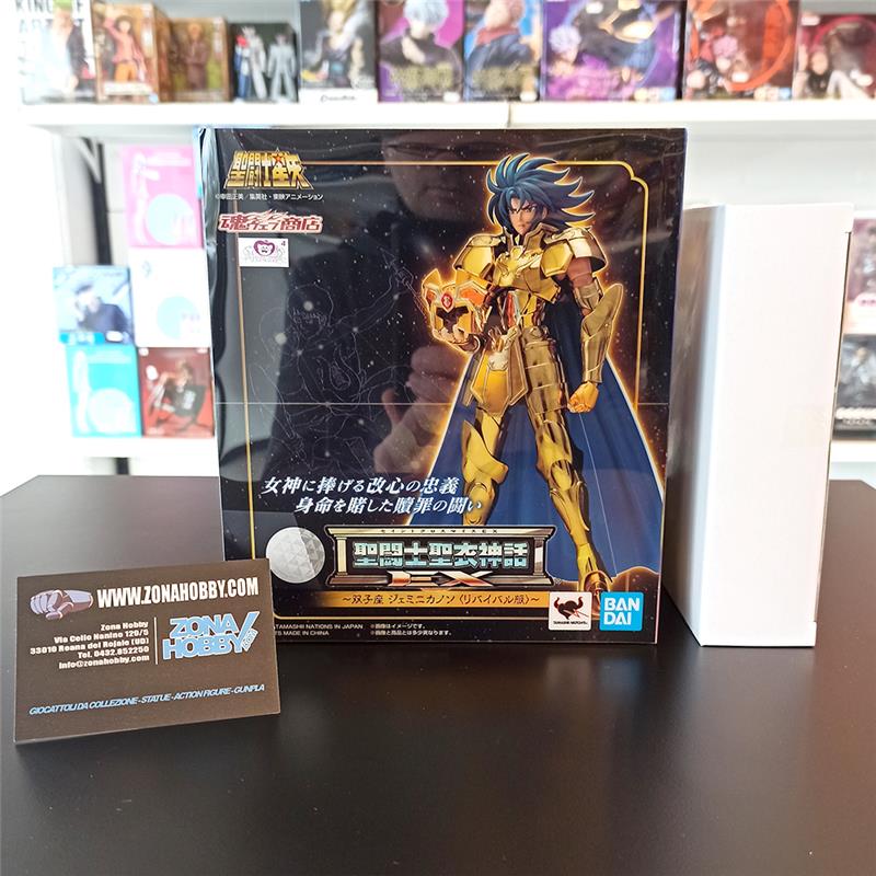 SAINT SEIYA MYTH CLOTH EX - GEMINI KANON REVIVAL (CON RICAMBI)