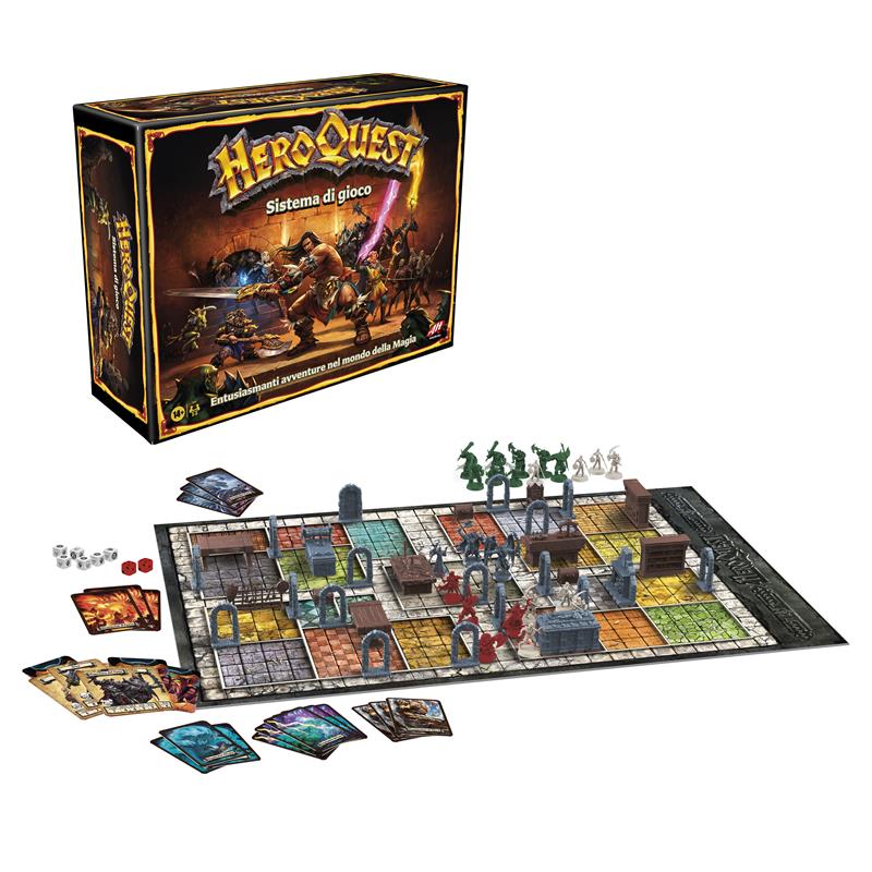 HASBRO - HEROQUEST EDIZIONE ITALIANA