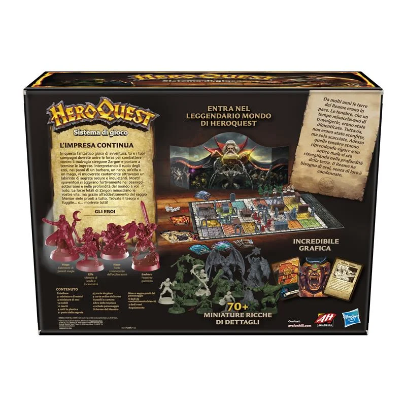 HASBRO - HEROQUEST EDIZIONE ITALIANA