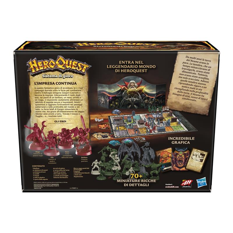 HASBRO - HEROQUEST EDIZIONE ITALIANA