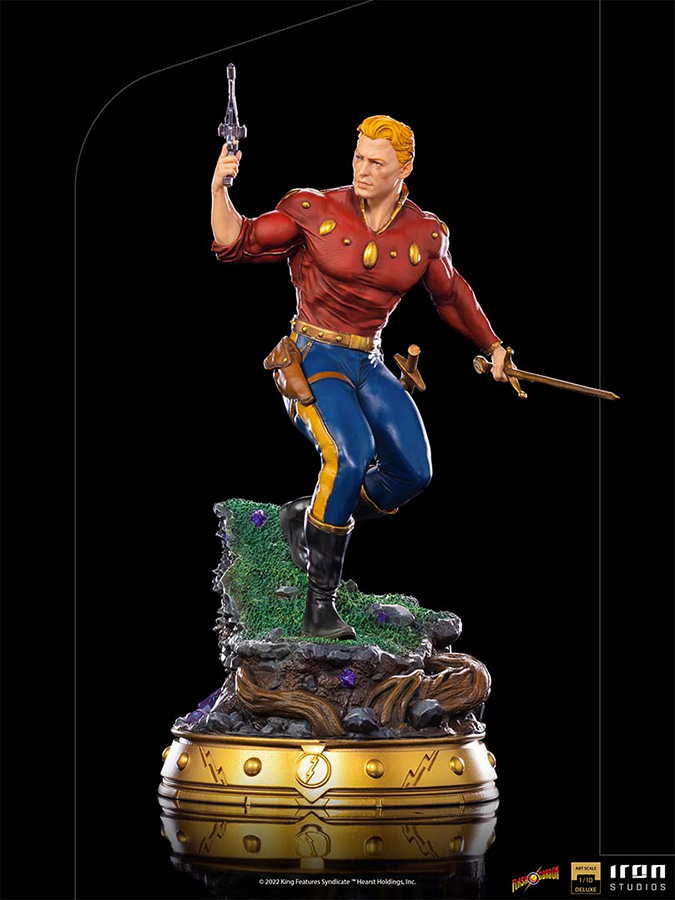 1/10 IRON STUDIOS - FLASH GORDON DELUXE ART STATUE