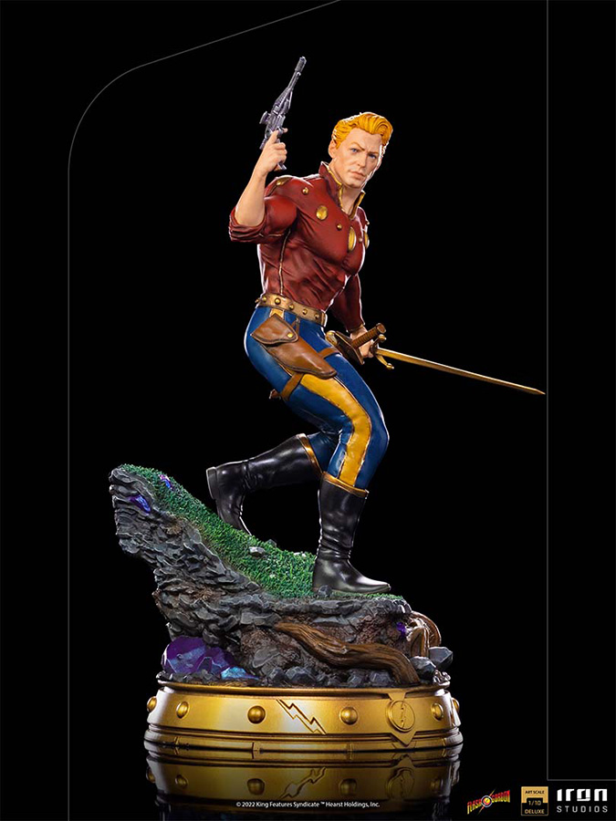 1/10 IRON STUDIOS - FLASH GORDON DELUXE ART STATUE