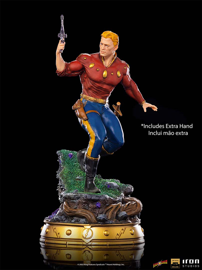 1/10 IRON STUDIOS - FLASH GORDON DELUXE ART STATUE