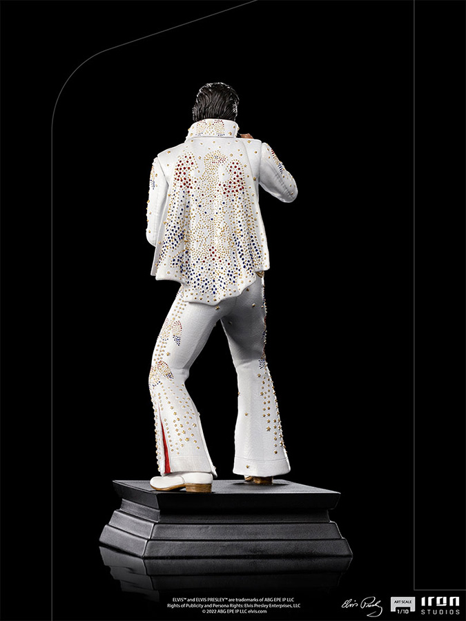 1/10 IRON STUDIOS - ELVIS PRESLEY 1973 ART STATUE