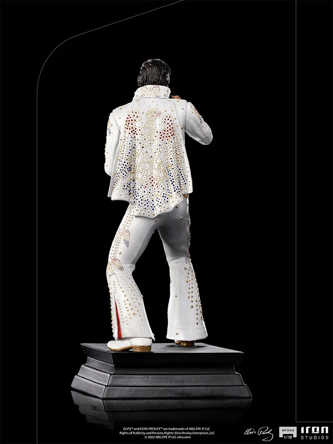 1/10 IRON STUDIOS - ELVIS PRESLEY 1973 ART STATUE