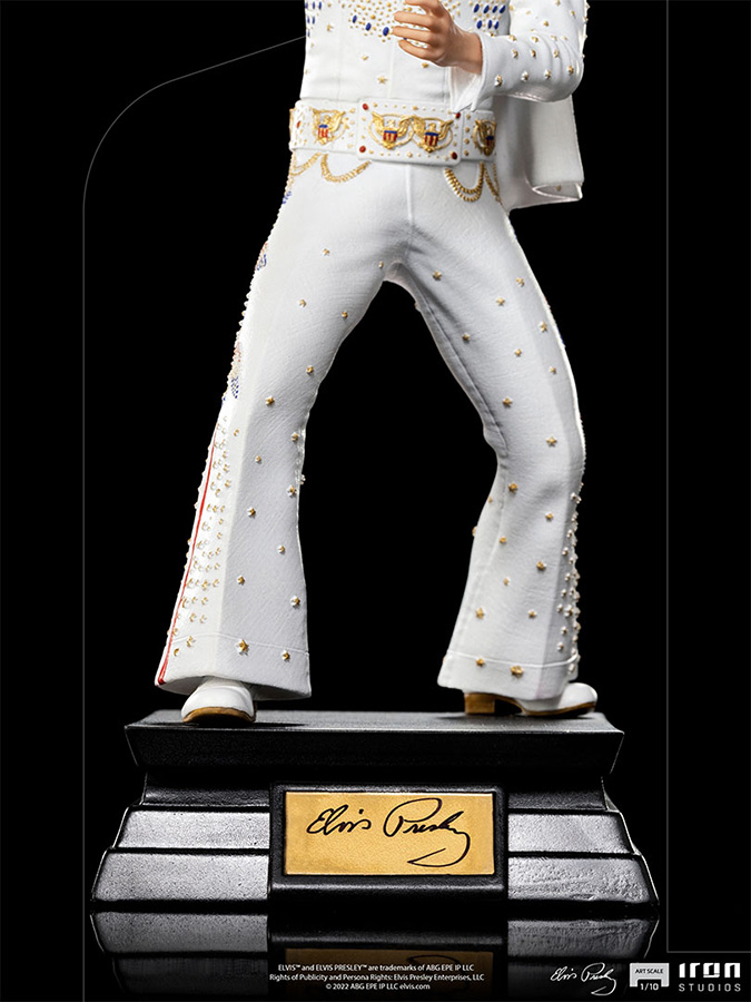 1/10 IRON STUDIOS - ELVIS PRESLEY 1973 ART STATUE