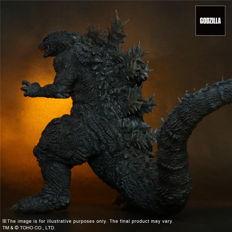 GODZILLA THE RIDE STATUE