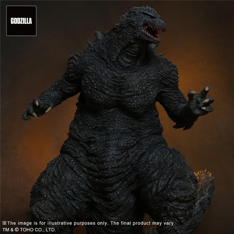 GODZILLA THE RIDE STATUE