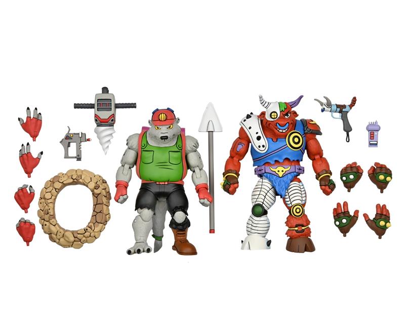 NECA - TMNT CARTOON DIRTBAG/GROUNDCHUCK 2-PACK