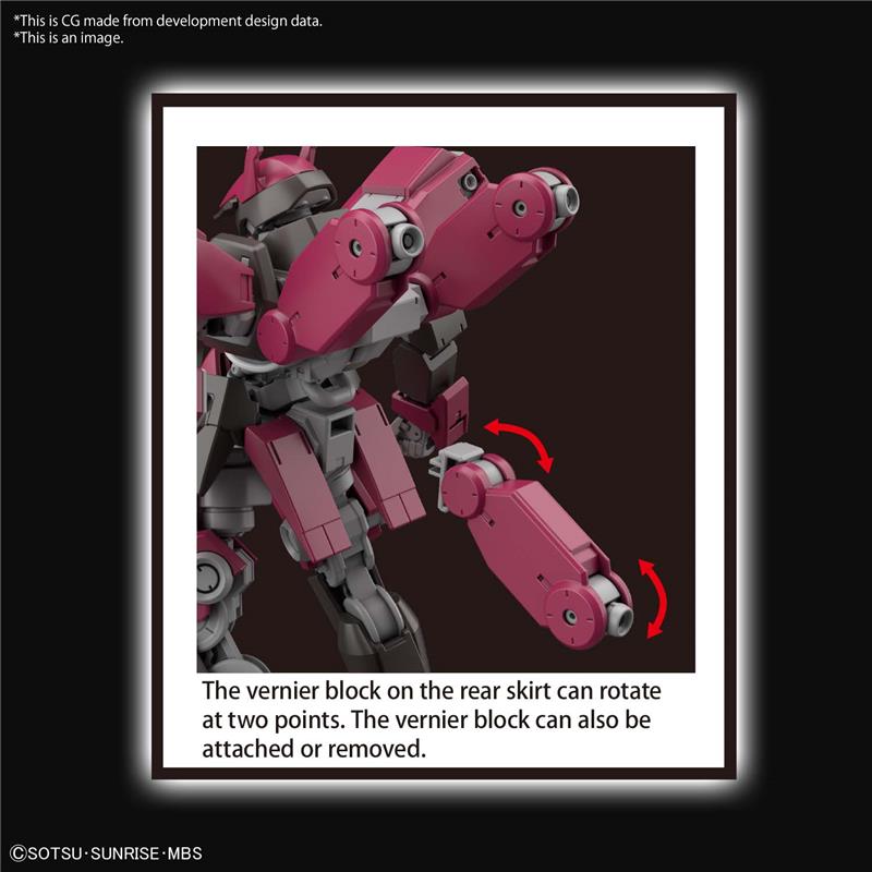 1/144 HG IRON BLOODED ORPHANS 044 CYCLASE SCHWALBE CUSTOM