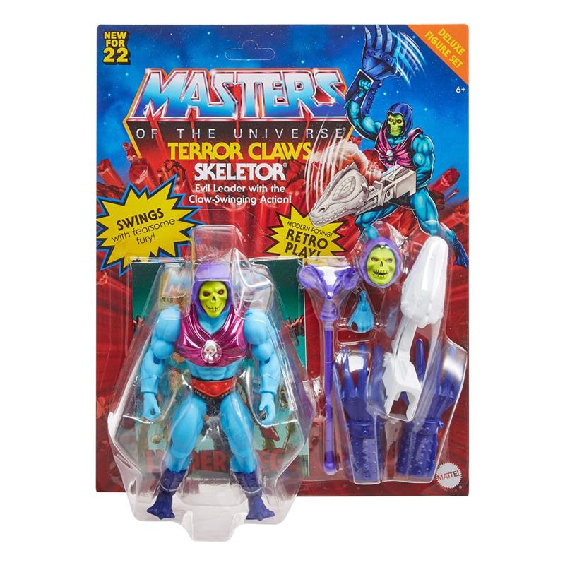 MASTERS OF THE UNIVERSE ORIGINS 2022 - TERROR CLAWS SKELETOR
