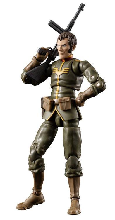 MS GUNDAM ZEON SOLDIER + MOTROCYCLE SET