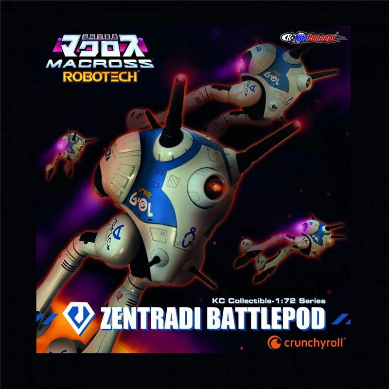 1/72 ROBOTECH ZENTRADI BATTLE POD WITH GLUU-GER (REGAULT)