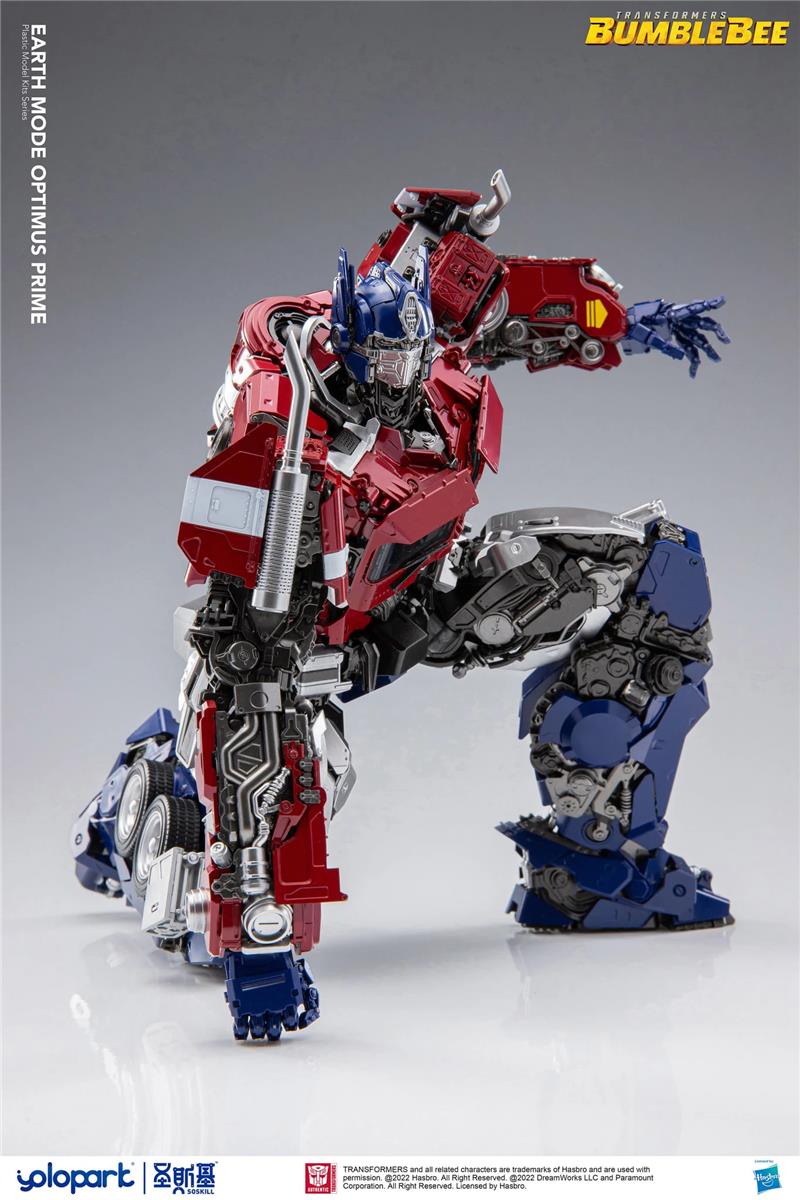 BUMBLEBEE THE MOVIE: 30CM EARTH MODE OPTIMUS PRIME PLASTIC MODEL KIT