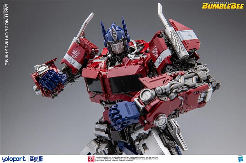 BUMBLEBEE THE MOVIE: 30CM EARTH MODE OPTIMUS PRIME PLASTIC MODEL KIT