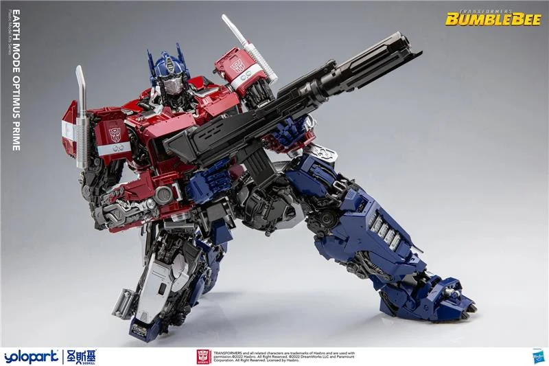 BUMBLEBEE THE MOVIE: 30CM EARTH MODE OPTIMUS PRIME PLASTIC MODEL KIT