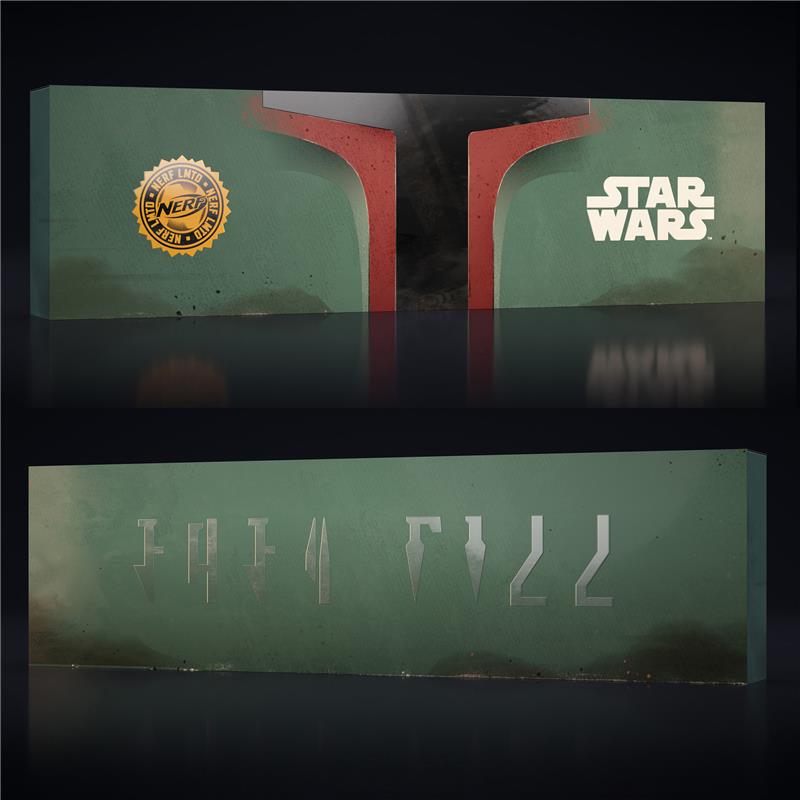 STAR WARS BOBA FETT EE-3 BLASTER LTD NERF