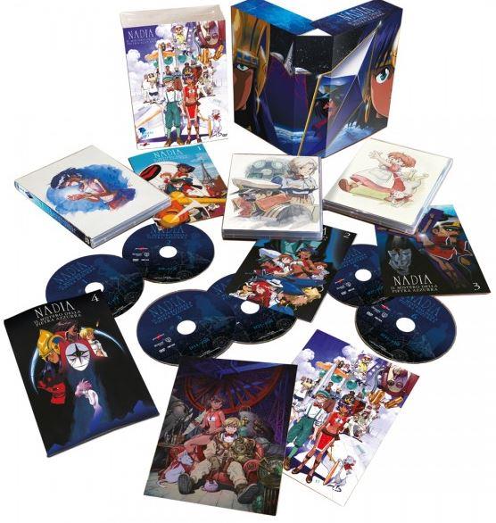 DVD - NADIA E IL MISTERO DELLA PIETRA AZZURRA BOX DELUXE
