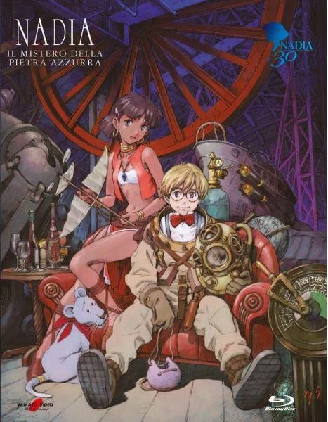 BLURAY - NADIA E IL MISTERO DELLA PIETRA AZZURRA BOX DELUXE