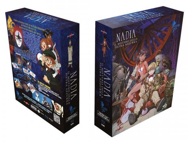 BLURAY - NADIA E IL MISTERO DELLA PIETRA AZZURRA BOX DELUXE