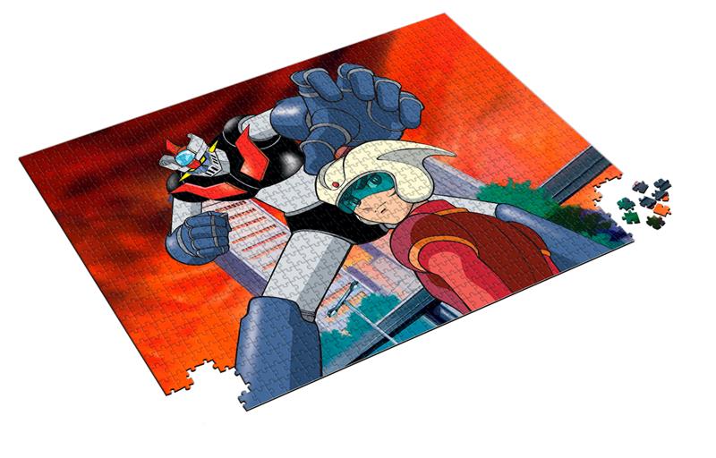 PUZZLE 1000 MAZINGA Z E KOJI