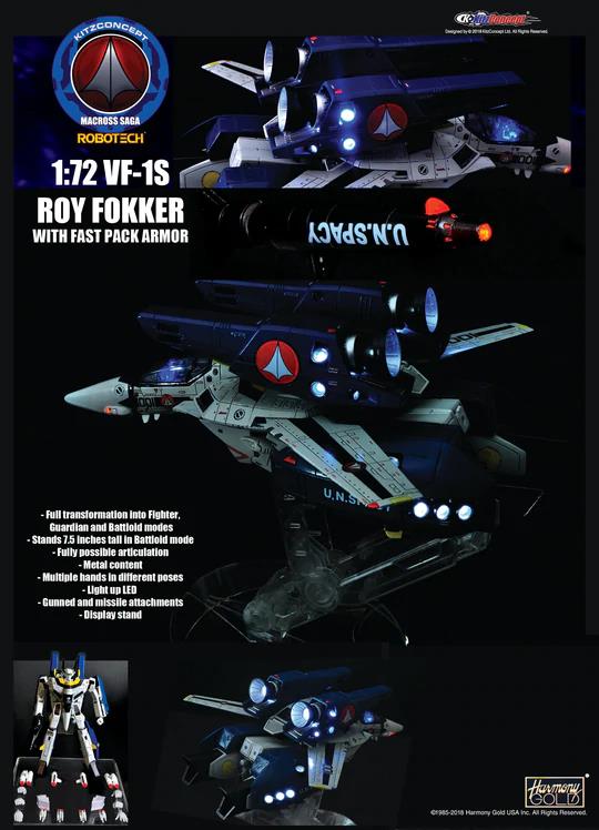 1/72 ROBOTECH FAST PACK ARMOR VER.2 (ROBOT NON INCLUSO)