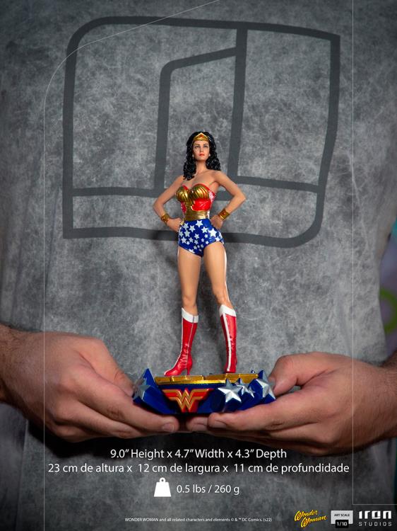 1/10 IRON STUDIOS - WONDER WOMAN LYNDA CARTER STATUE